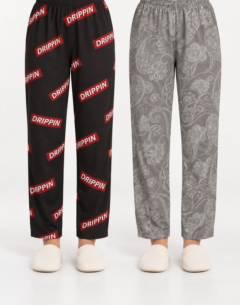 Sleeping Night Trousers - Pack Of 2 - ZSP19