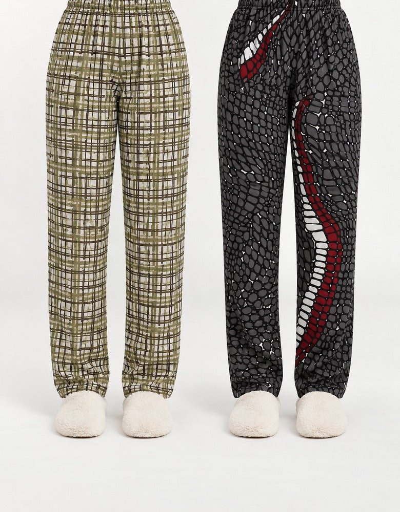 Sleeping Night Trousers - Pack Of 2 - ZSP24