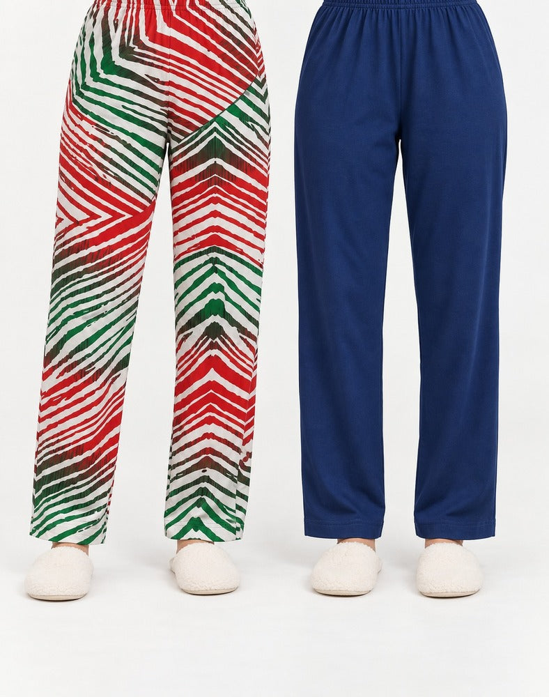 Sleeping Night Trousers - Pack Of 2 - ZSP24