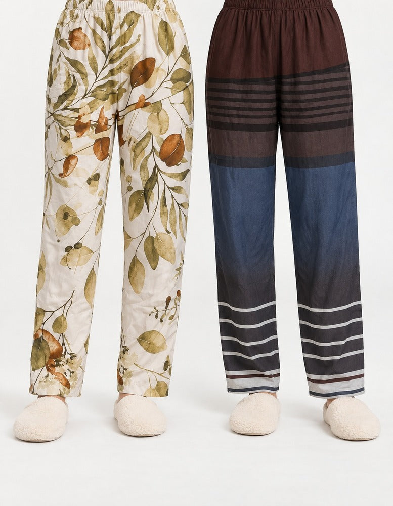 Sleeping Night Trousers - Pack Of 2 - ZSP23