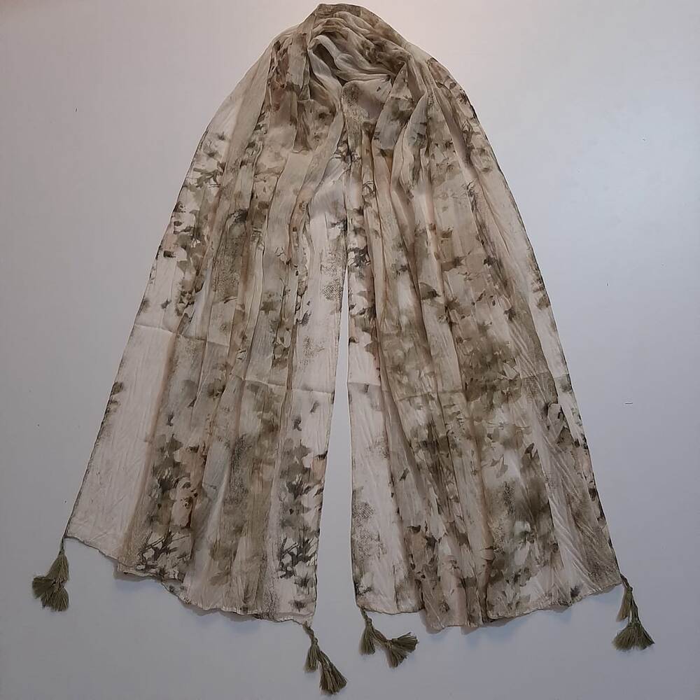 Tie and dye lawn stole – ZSC22