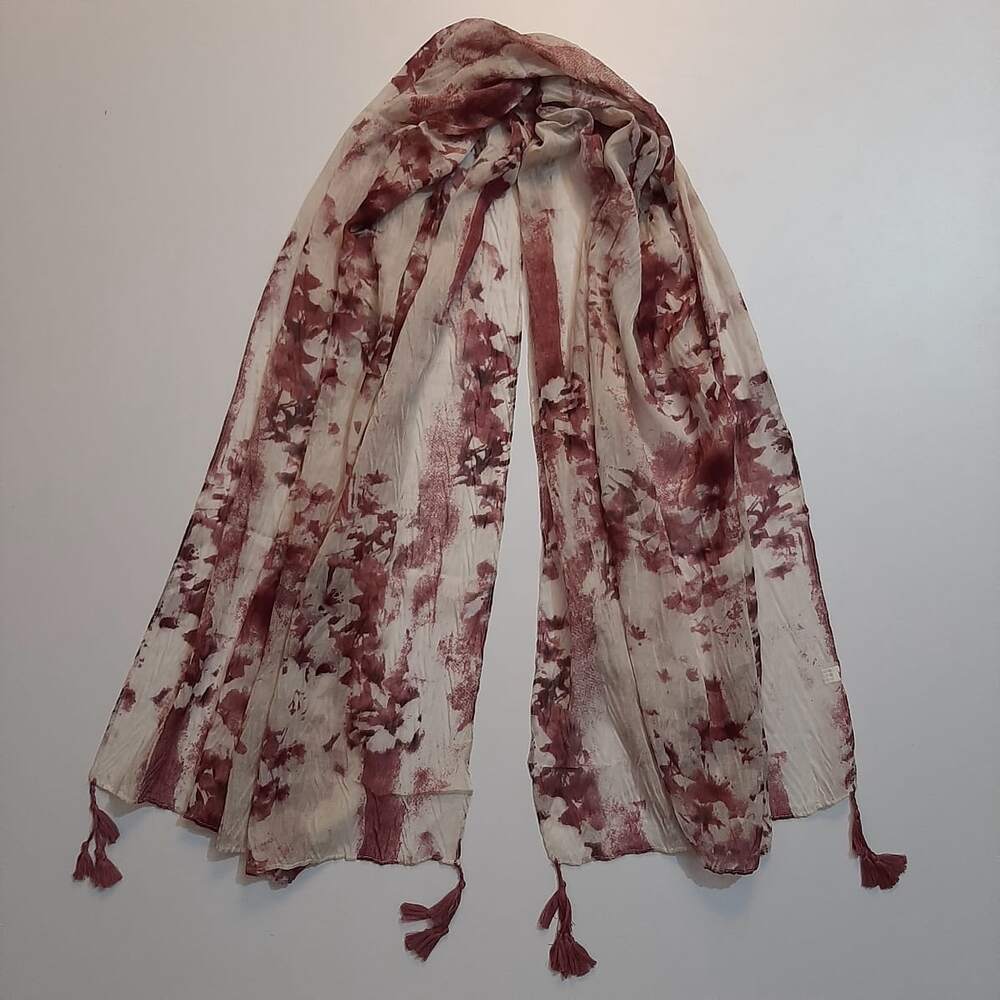 Tie and dye lawn stole – ZSC22