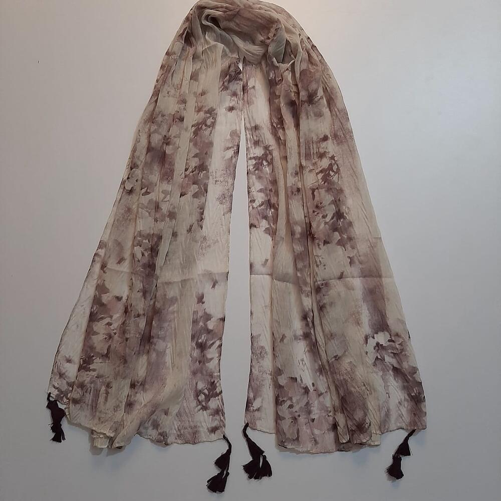 Tie and dye lawn stole – ZSC22