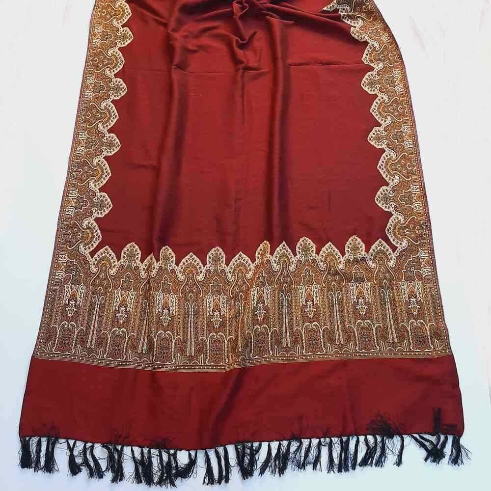 2 in 1 Winter Shawl - Large - Warm - Acrylic Wool - ZSH01