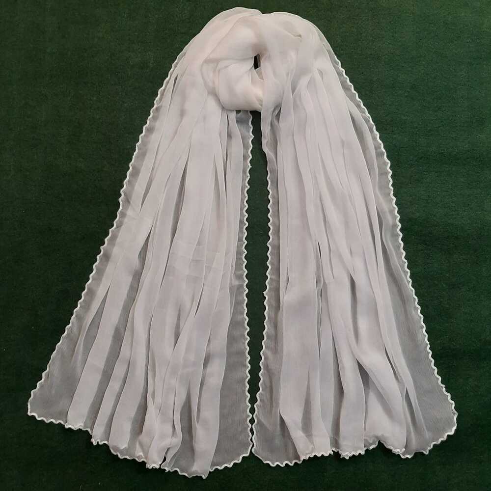 Qureshia Work Chiffon Dupatta - ZD60