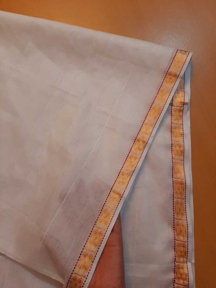 Tarkashi Lawn - Dyeable Dupatta - ZD12