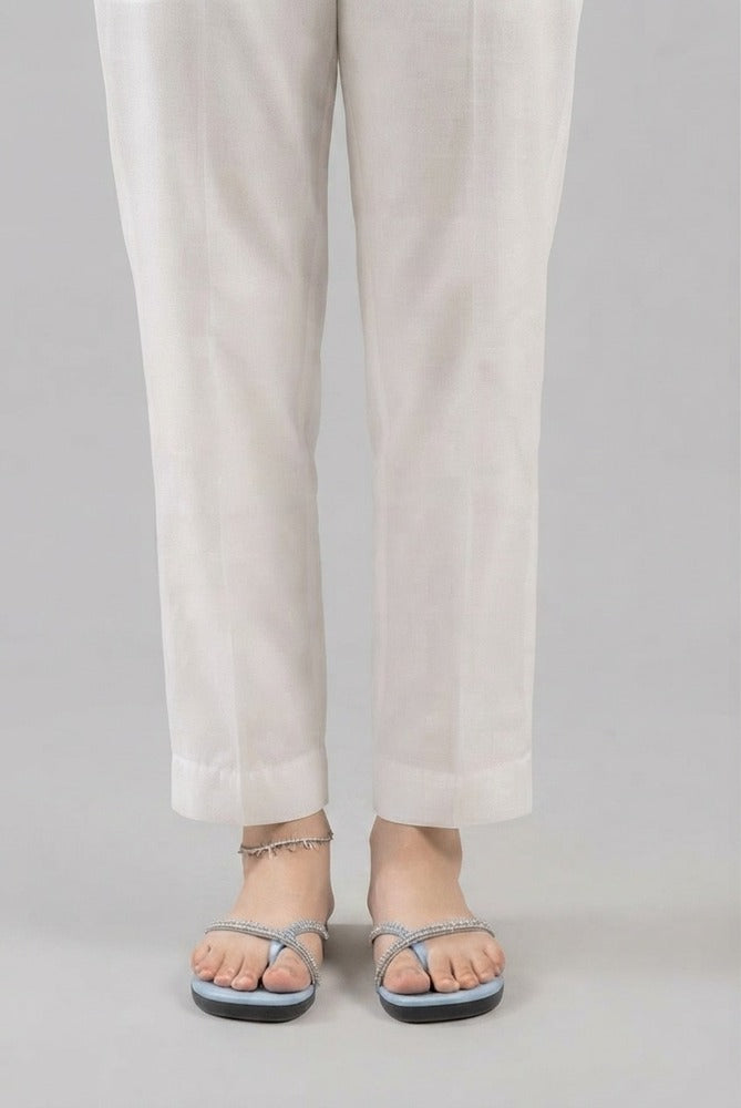 Lawn - Trouser Pant Plain - Black - ZT117
