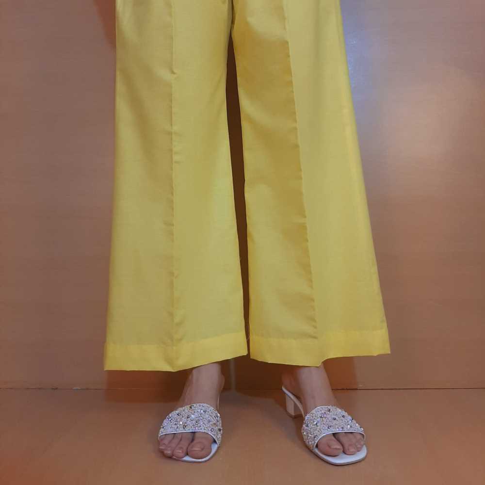 yellow palazzo for women
