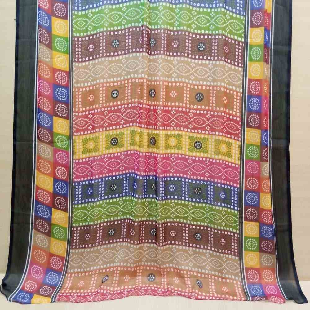 Chunri Printed Chiffon Dupatta - Length 2.5 Yards  - ZD620