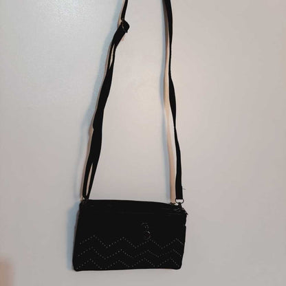 2 in 1 Wallet + Crossbody Bag - Black - W18