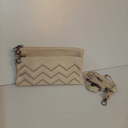 2 in 1 Wallet + Crossbody Bag - Off White - W18