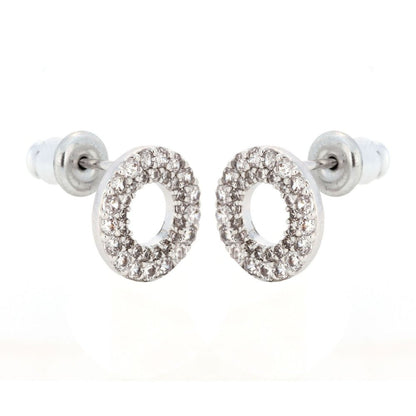 925 Sterling Silver - AGNE012 -  Earrings Jewelry Set