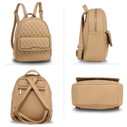 AG00712 - Nude Fashion Backpack School Bag