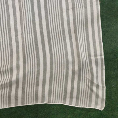 Lawn Dupatta Striped - Dyeable - White - ZD1002 – ZARDI
