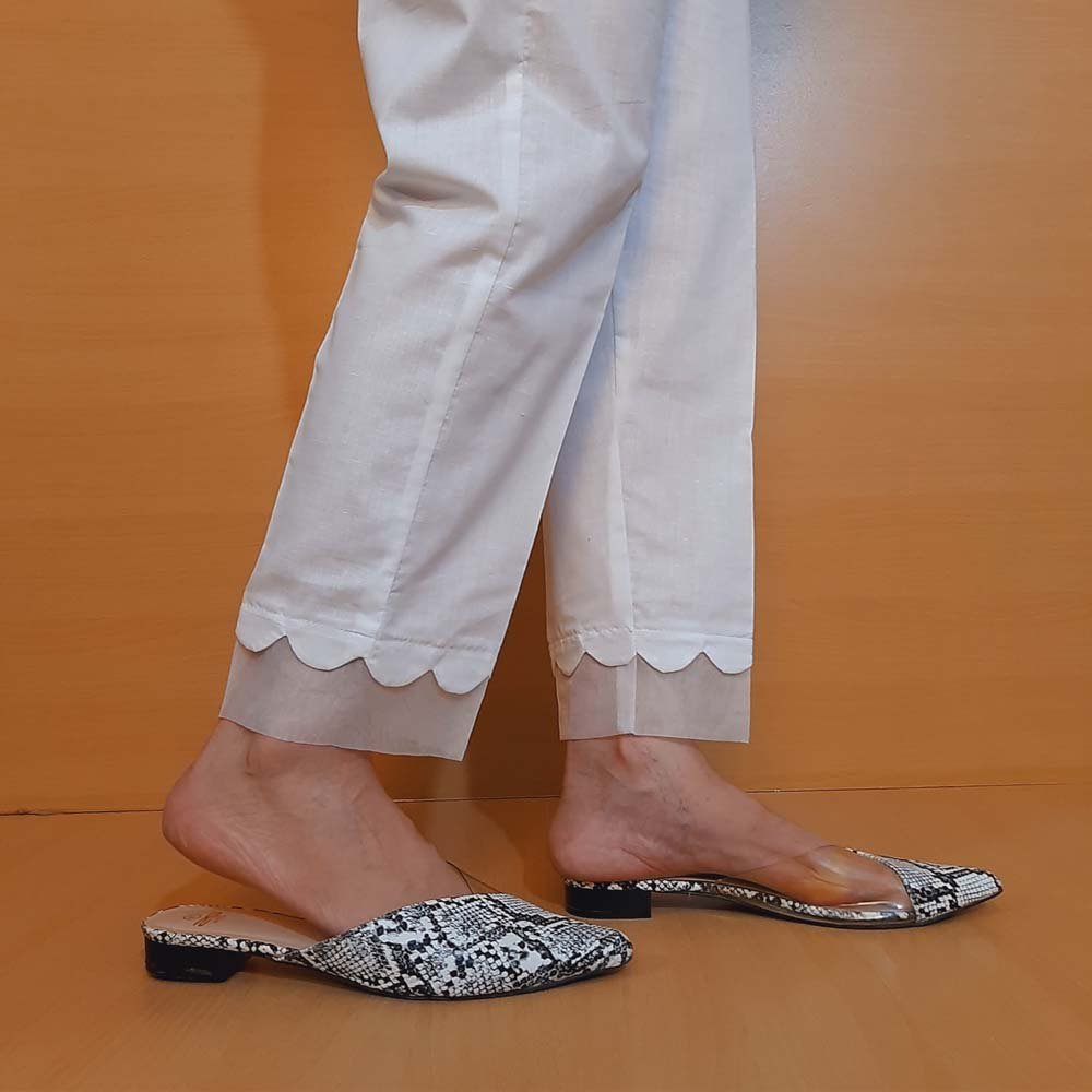 Pakistani Pants Cigarette Pants Indian Pants for women Gota Work Cotton  Pants | eBay