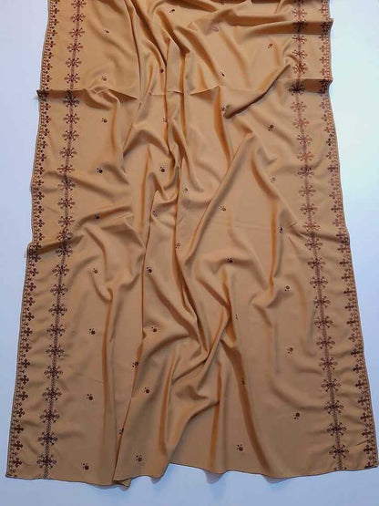 Embroided Swiss Lawn Chaddar Summer Shawl -  SH21