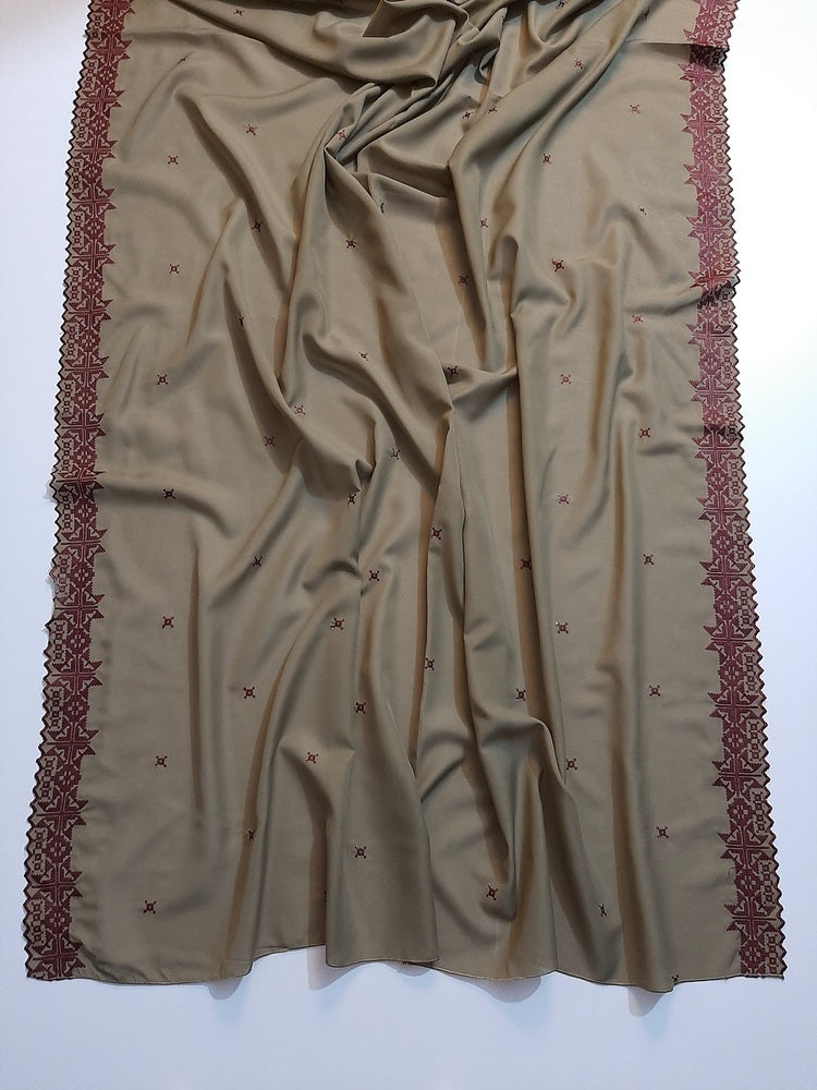 Embroided Swiss Lawn Chaddar Summer Shawl -  SH27