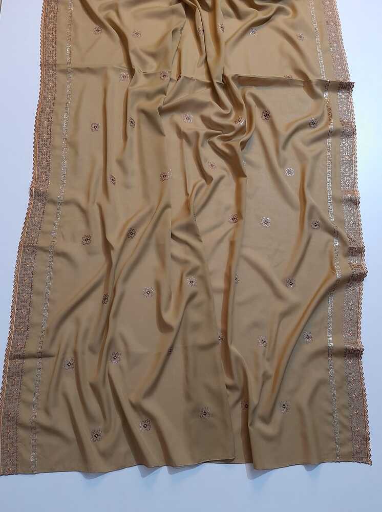 Embroided Swiss Lawn Chaddar Summer Shawl - SH94