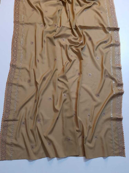 Embroided Swiss Lawn Chaddar Summer Shawl - SH94