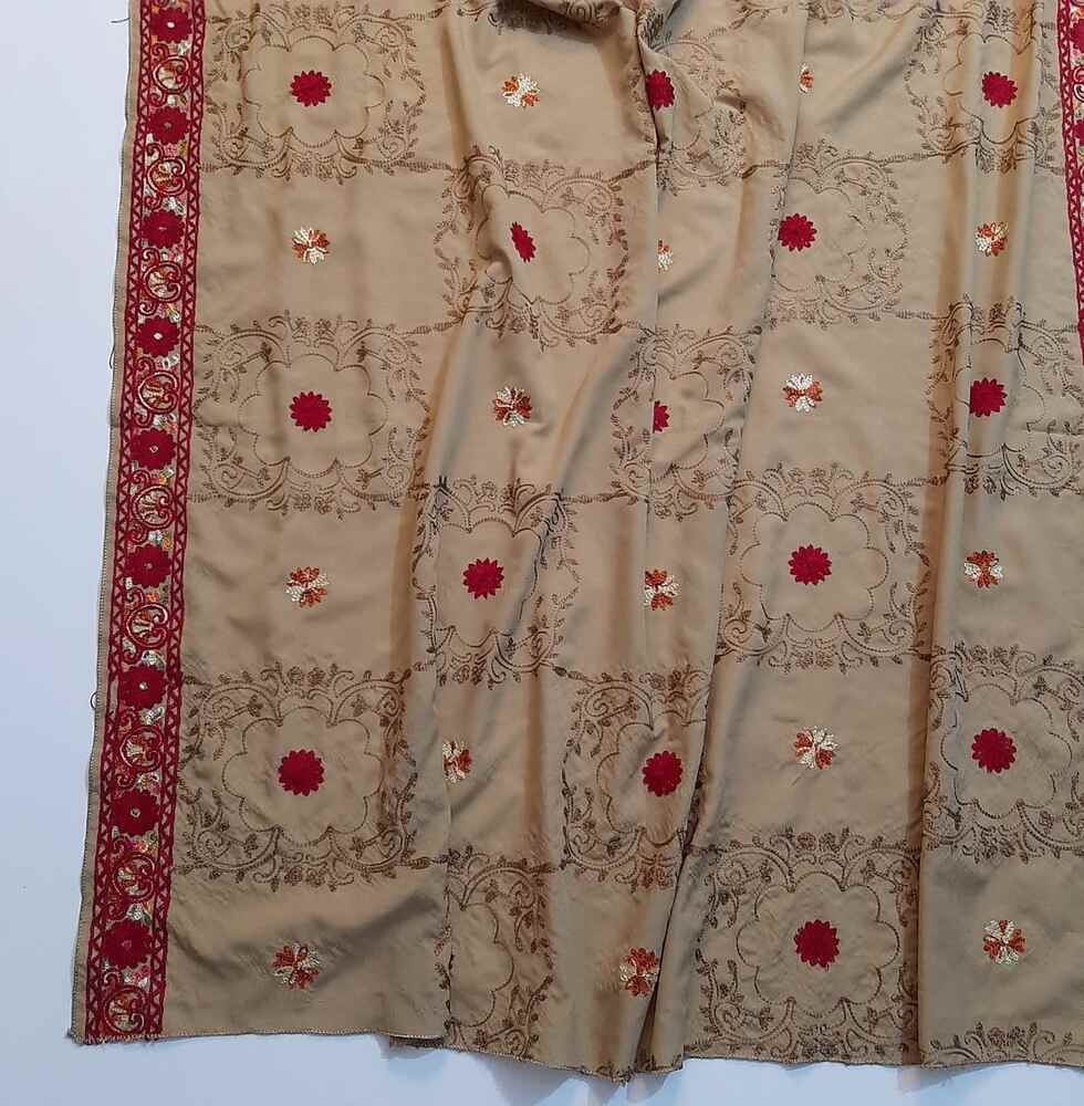 Embroided Swiss Lawn Summer Shawl  - SH109