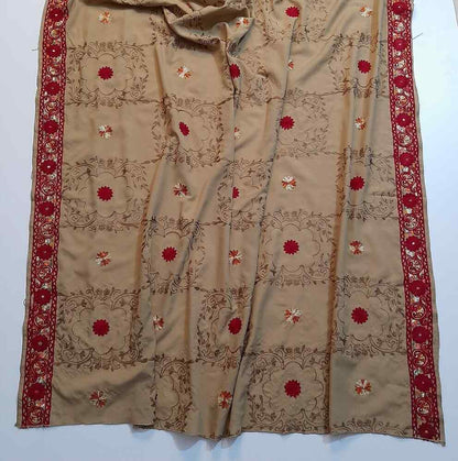 Embroided Swiss Lawn Summer Shawl  - SH109