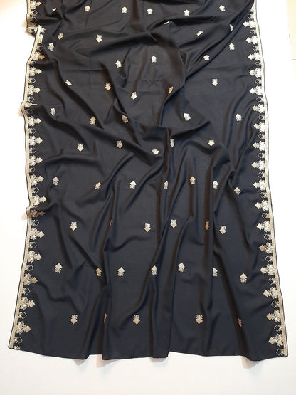 Embroided Swiss Lawn Chaddar Summer Shawl -  SH25