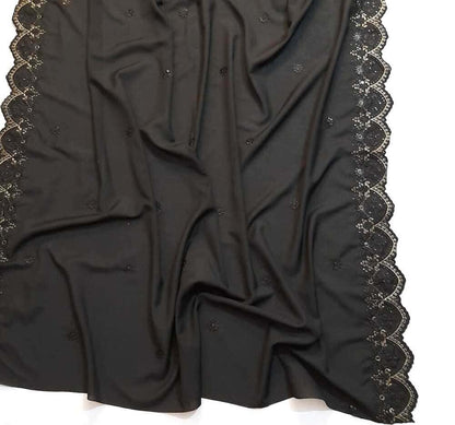 Embroided Swiss Lawn Chaddar Summer Shawl -  SH50