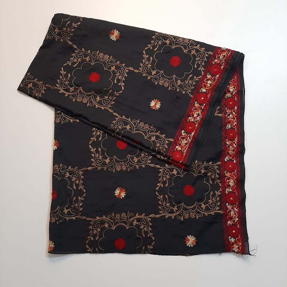 Embroided Swiss Lawn Summer Shawl  - SH109