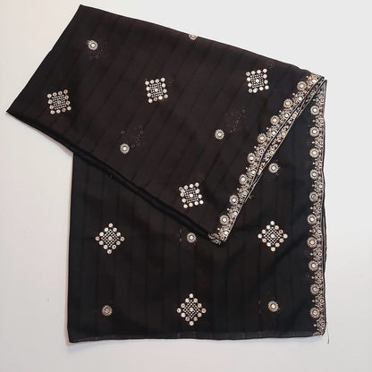 Embroided Tarkashi  Summer Shawl -  SH52