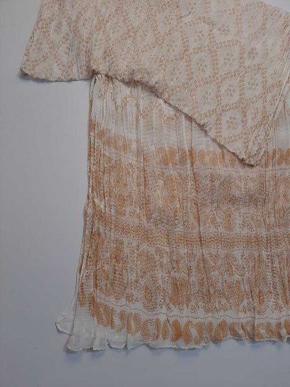 Block Print Chiffon Dupatta - ZD06