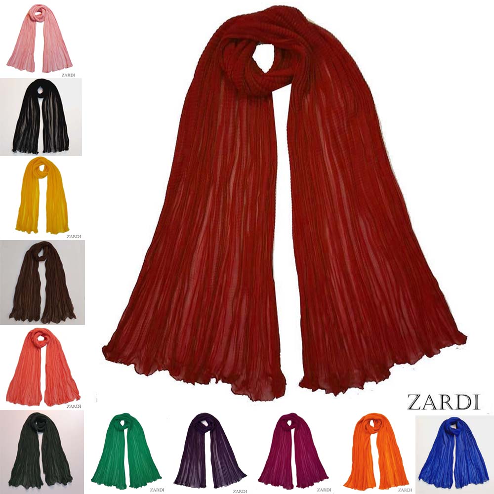 Chiffon Crush Dupatta - ZD48