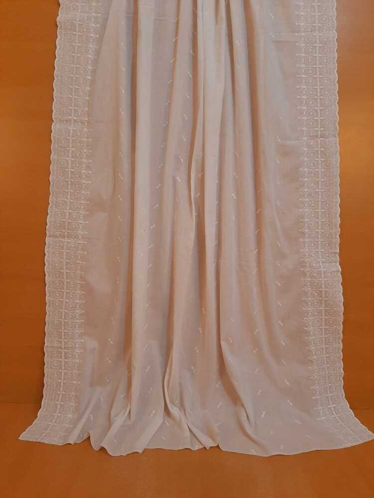 Embroided – Chikankari Summer Shawl / Chaddar - Lawn