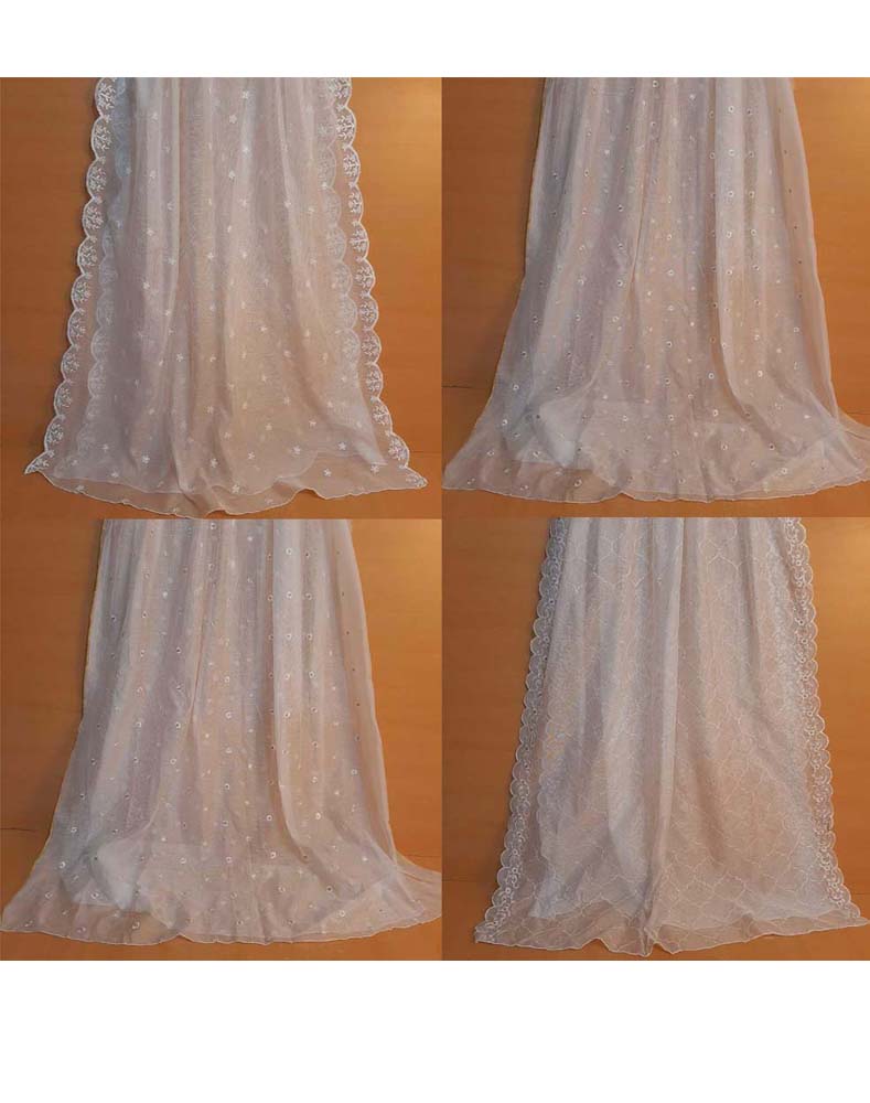 Embroided Khaadi Net Dupatta