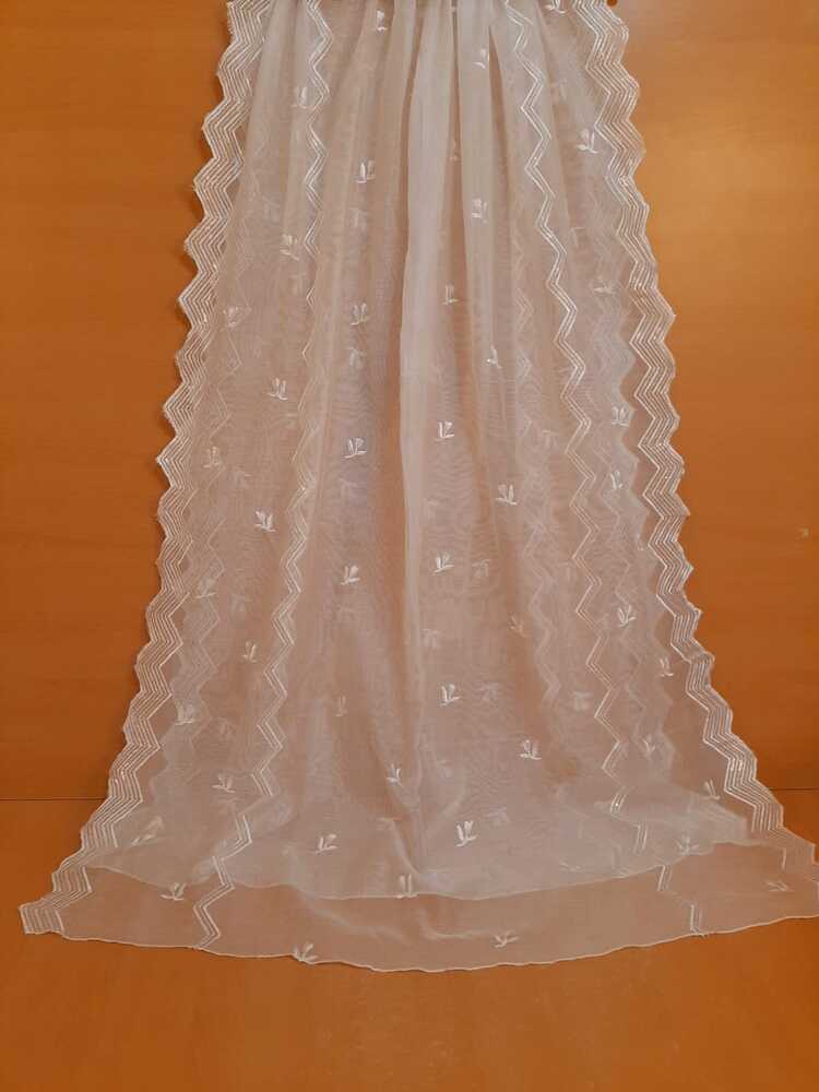 Embroided Khaadi Net Dupatta