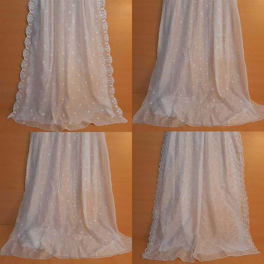 Embroided Khaadi Net Dupatta