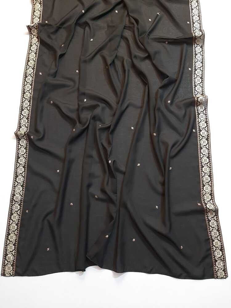 Embroided Swiss Lawn Chaddar Summer Shawl -  SH58
