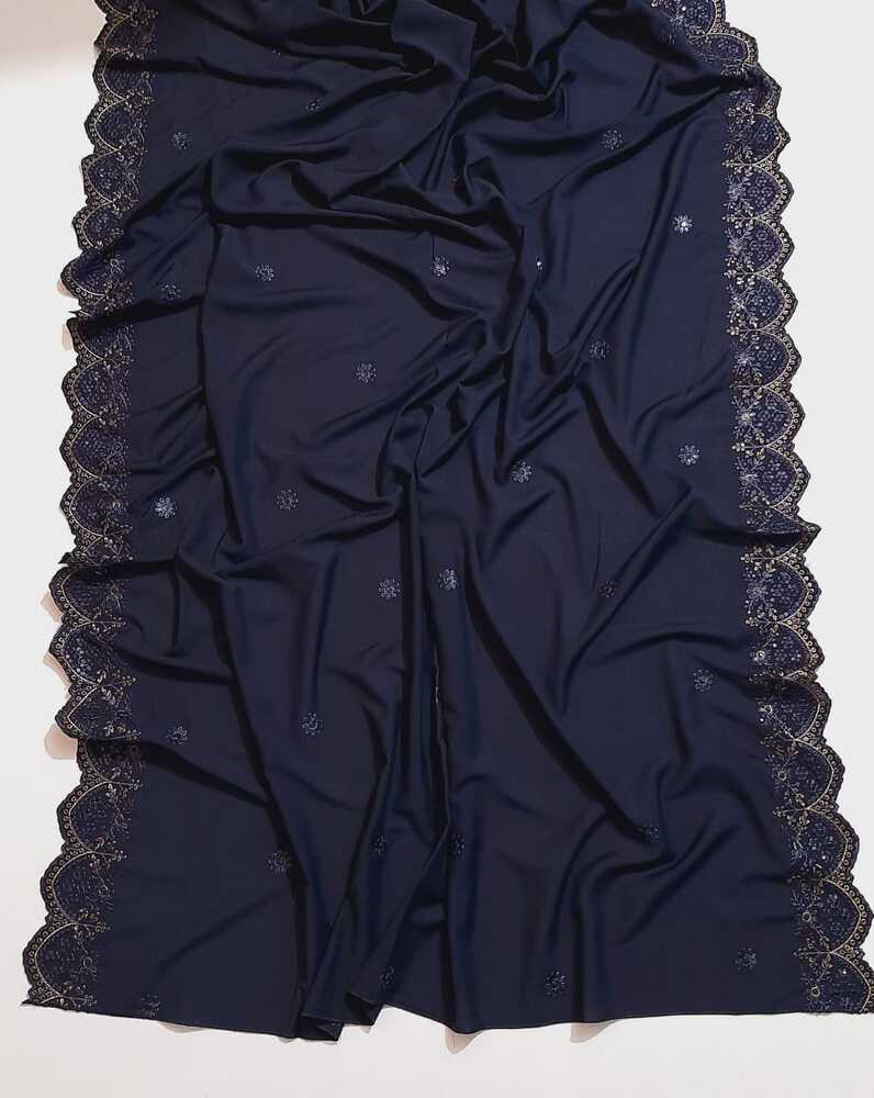 Embroided Swiss Lawn Chaddar Summer Shawl -  SH50