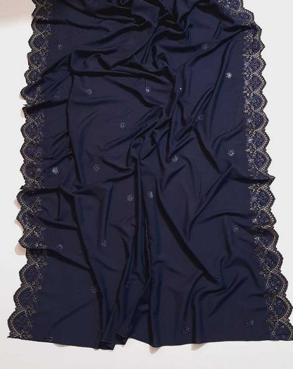 Embroided Swiss Lawn Chaddar Summer Shawl -  SH50