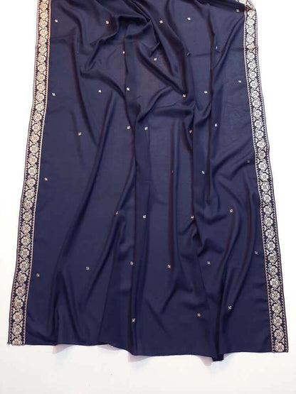 Embroided Swiss Lawn Chaddar Summer Shawl -  SH58