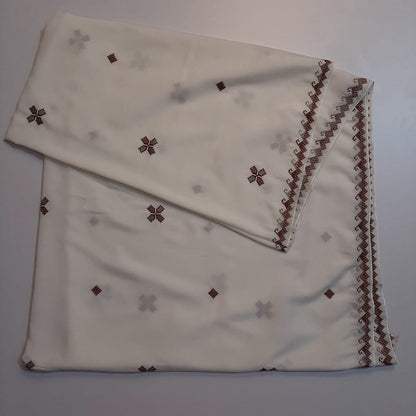 Embroided Swiss Lawn Chaddar Summer Shawl -  SH53