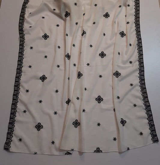 Embroided Swiss Lawn Chaddar Summer Shawl -  SH54