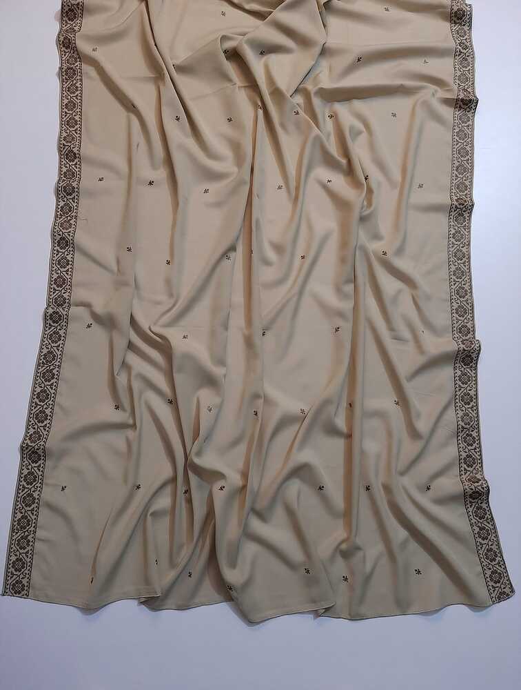 Embroided Swiss Lawn Chaddar Summer Shawl -  SH58