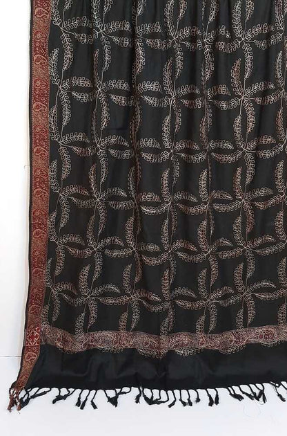 Embroided Winter Shawl - Large - ZSH03