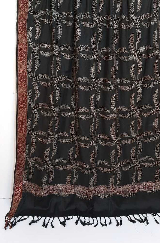 Embroided Winter Shawl - Large - ZSH03