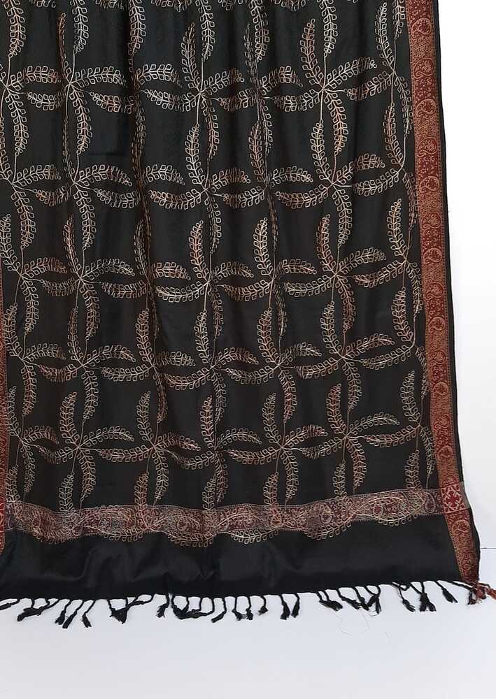 Embroided Winter Shawl - Large - ZSH03