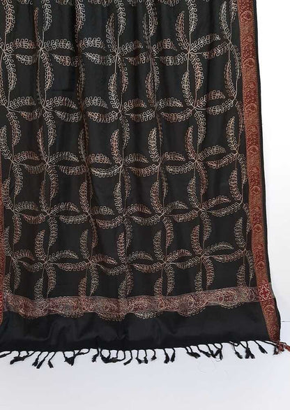 Embroided Winter Shawl - Large - ZSH03