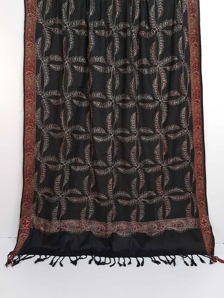 Embroided Winter Shawl - Large - ZSH03
