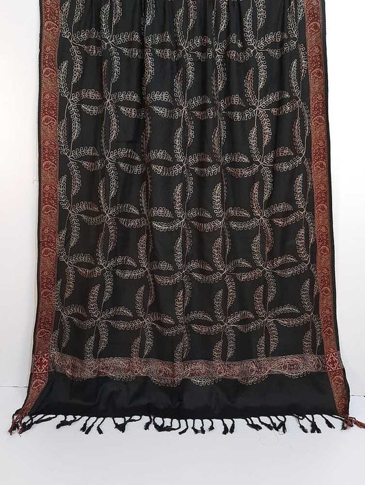 Embroided Winter Shawl - Large - ZSH03