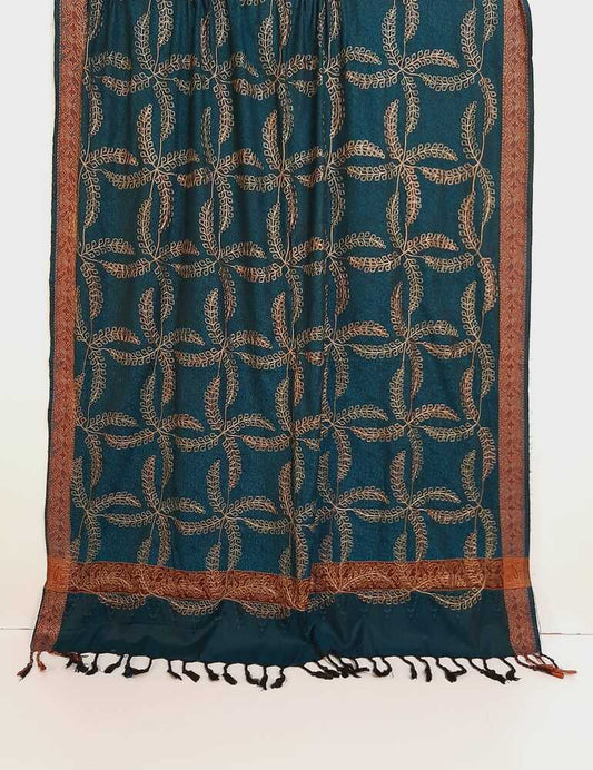 Embroided Winter Shawl - Large - ZSH03