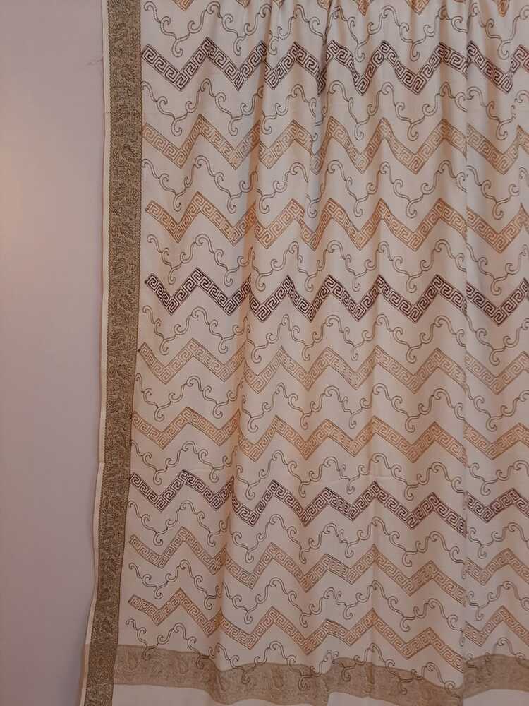 Embroided Winter Shawl - Large - ZSH06